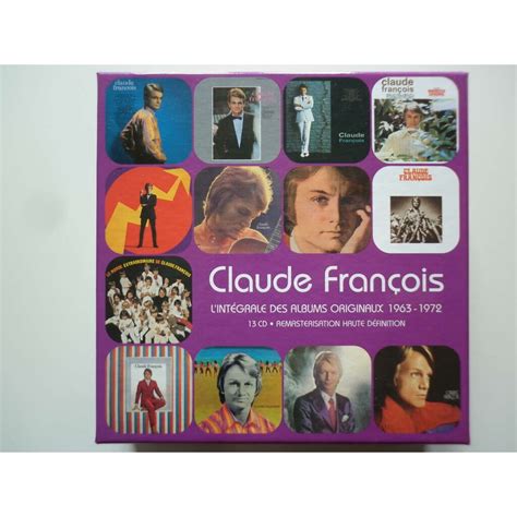 L Int Grale Des Albums Originaux De Claude Francois Coffret