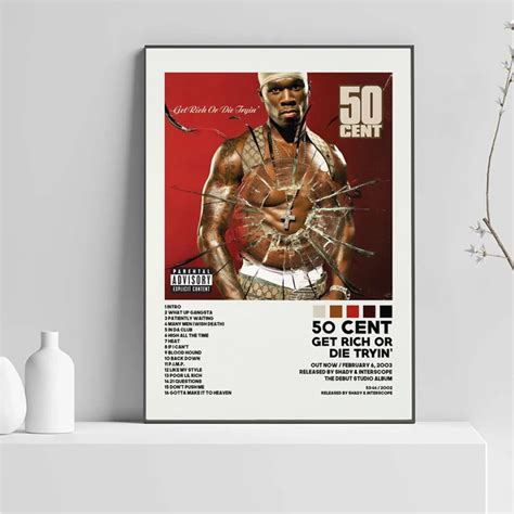 50 Cent Album Cover Poster Informacionpublicasvetgobgt