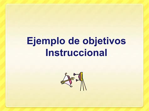 Redacci N De Objetivos Instruccionales Ppt