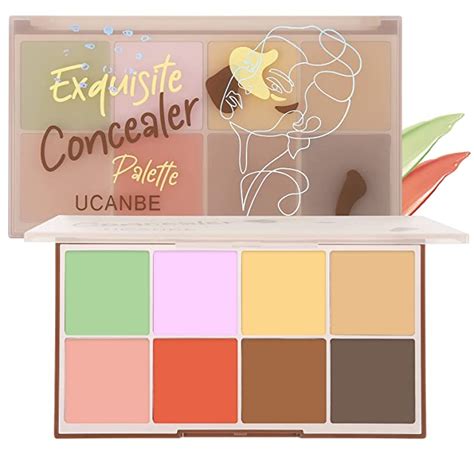 Ucanbe Face Concealer Contour Cream Makeup Palette 8 Colors Exquisite