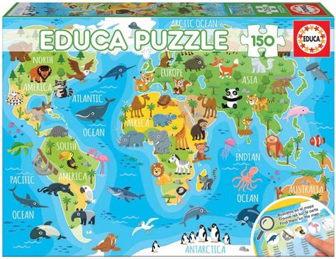 Los Mejores Puzzles De Mapas Del Mundo