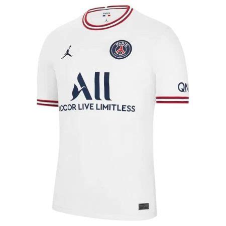 Camisola Paris Saint Germain PSG Fourth Kylian Mbappé 7 Principal 2021