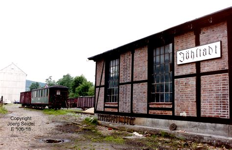 DE 09477 Jöhstadt Lokschuppen der Preßnitztalbahn mit Pers Flickr