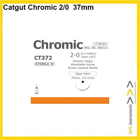 Catgut Chromic Catgut Chromic Reverse And Taper Cutting Sms