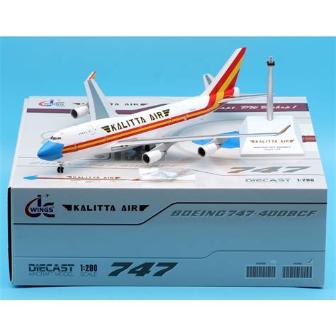 XX20120 Alloy Collectible Plane Gift JC Wings 1 200 KALITTA AIR Mask