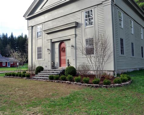 The Grange House Front Stone Wall