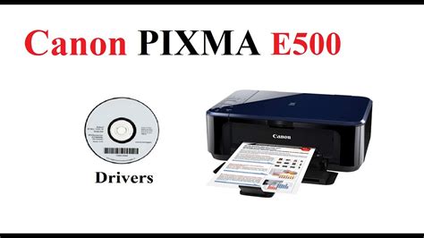 Canon Pixma E500 Driver Youtube