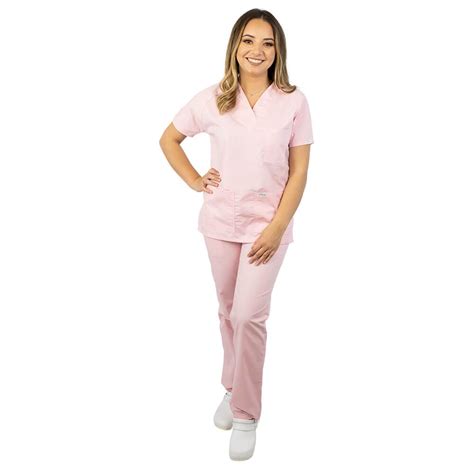 Costum Medical Unisex Lotus 4 Basic 2 Roz