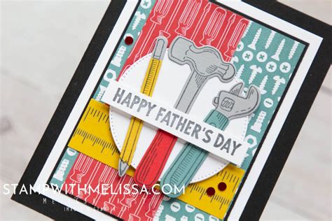 Stampin Up Trusty Tools Fathers Day Card In 2024 Fathers Day Cards