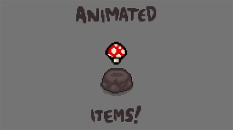 Animated Items Binding Of Isaac Mod Youtube