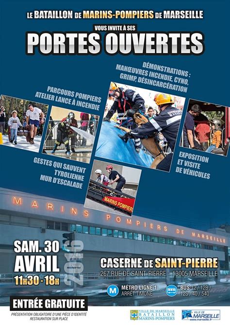 Marseille Journ E Portes Ouvertes Chez Les Marins Pompiers Ce Samedi