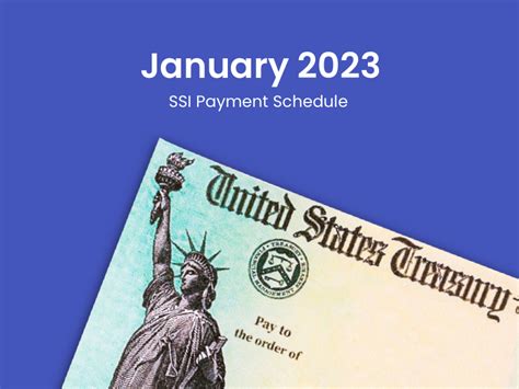 Ssi Social Security Benefits Payment Schedule January Learn