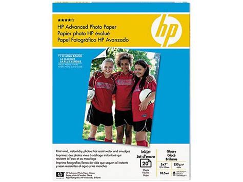 Hp Cg A Advanced Photo Paper Lbs Glossy X Sheets Pack