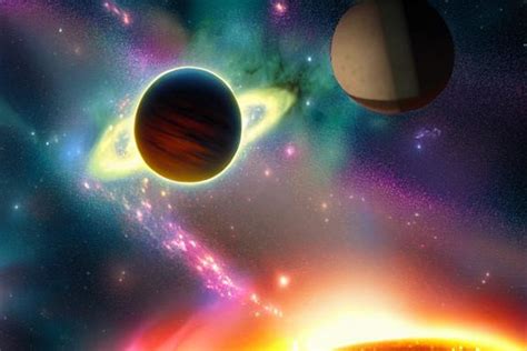 planets in a nebula by otherunicorn on DeviantArt