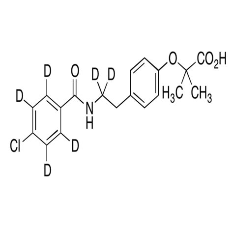 Bezafibrate - Isotope labeled materials | Vivan Life Science