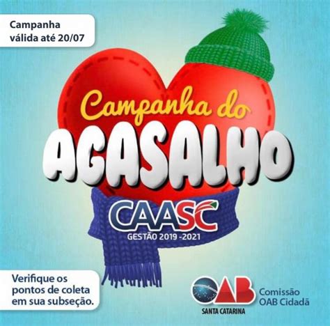 Not Cia Campanha Do Agasalho Caasc