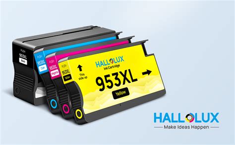 HALLOLUX 953XL Ink Cartridges Remanufactured For HP 953 XL Ink