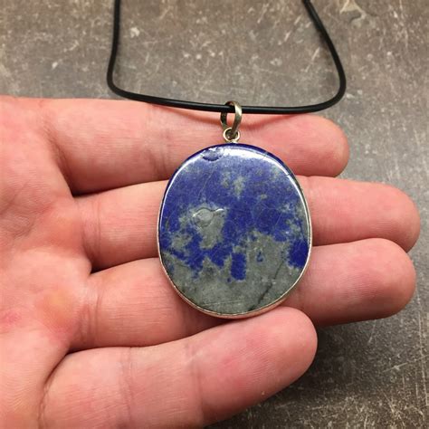 Lapis Lazuli Necklace Lapis Lazuli Jewelry Dark Blue Lapis Gemstone Jewelry Lapiz Lazuli Healing