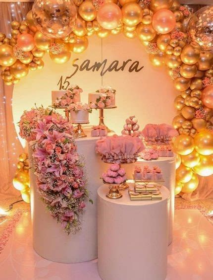 5 Increíbles Mesas De Dulces Para Xv Años Decoracion Para Fiestas