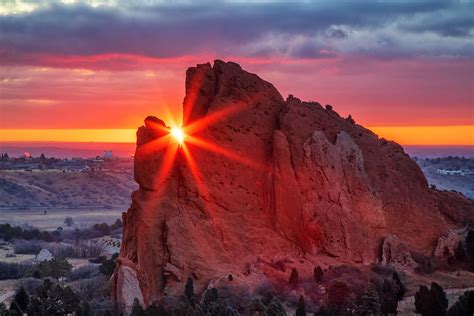 Sunrise At Garden Of The Gods Bruce Hausknecht Flickr