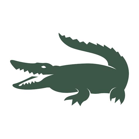 Premium Vector Crocodile Icon Logo Design Illustration