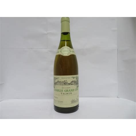 Domaine Fevre William Valmur Chablis Grand Cru Vins Bourgogne