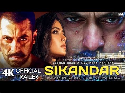 Sikandar Movie Official Teaser Trailer Salman Khan Rashmika