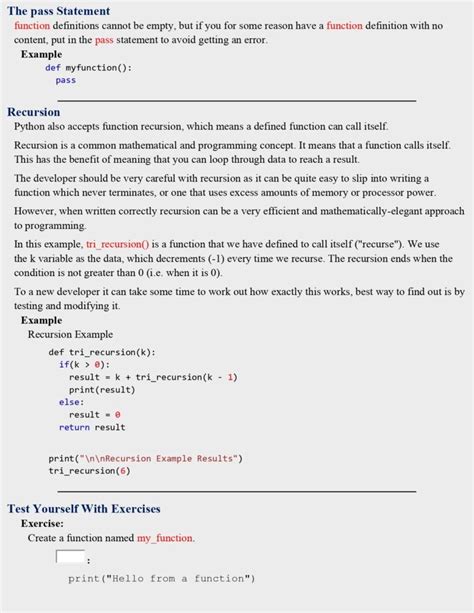 Python From Scratch Lesson 12 Pdf Python Functions And Lambda Connect 4 Techs