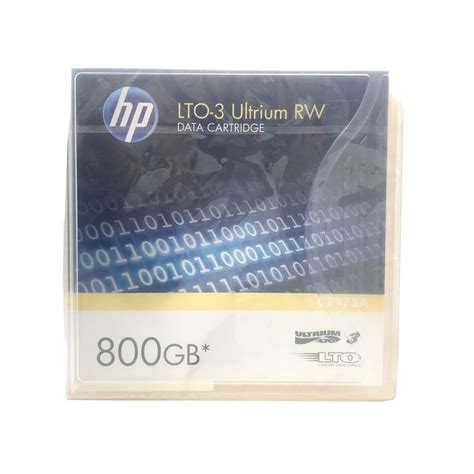 Hp Lto Ultrium Rw Gb Data Cartridge Data Tape C Sealed Ebay