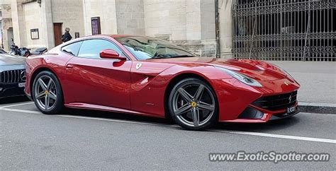 Ferrari F12 Spotted In Zurich Switzerland On 01072023