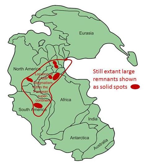 Central Atlantic magmatic province - Simple English Wikipedia, the free ...