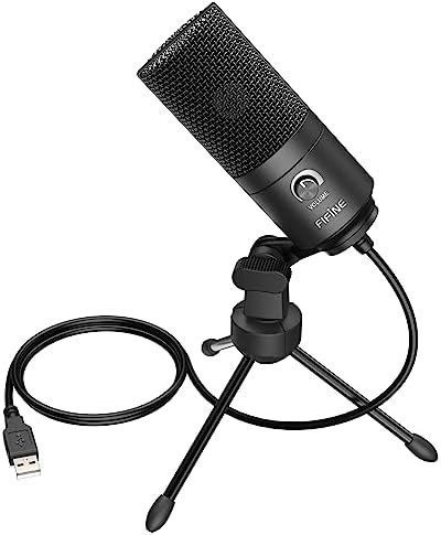 Fifine Am T Kit De Microphone Dynamique Xlr Usb Pour Jeux En Continu