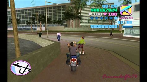 Grand Theft Auto Vice City Misi N Incitando Al Macho Hd Youtube