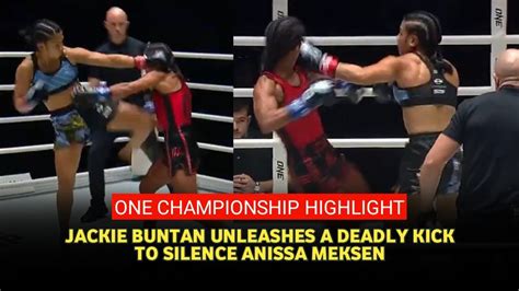 One Results Jackie Buntan Leaves Anissa Meksen Flustered With