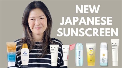 New Japanese Sunscreens Review 2023 YouTube