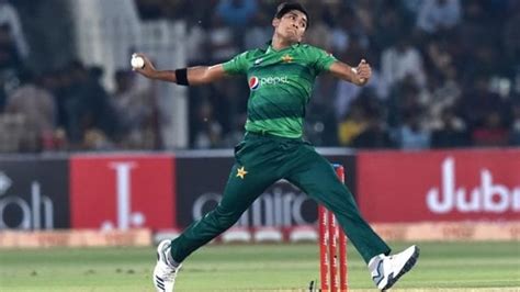 Pakistan pacer Mohammad Hasnain banned from bowling for illegal action ...