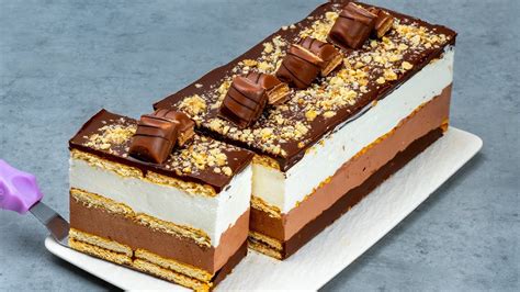 Kinder Bueno Cake Without Baking With Nutella And Mascarpone YouTube