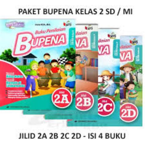 Jual Buku Bupena Kelas 2 Sdmi 2a B C D Barubekas Shopee Indonesia