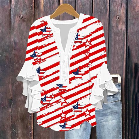 4th of july shirts for women