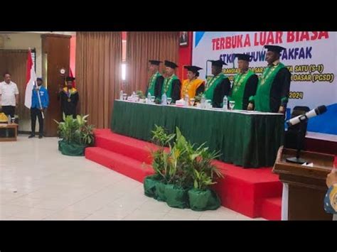 WISUDA SARJANA STRATA SATU S 1 PRODI PGSD PRODI PENDIDIKAN GEOGRAFI