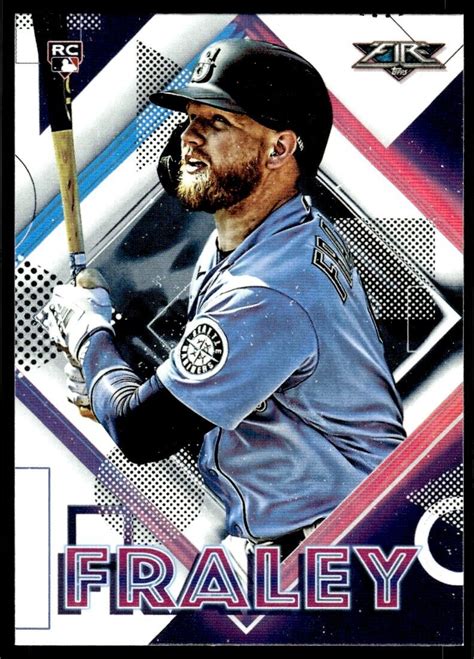 Topps Fire Jake Fraley Rookie Seattle Mariners Ebay