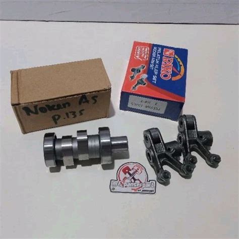 Jual Noken As Bajaj Ls Camshaft Set Platuk Templar Pelatuk Klep