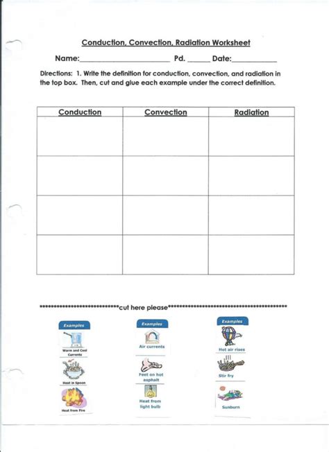 Conduction Convection Or Radiation Worksheet Answers — Db