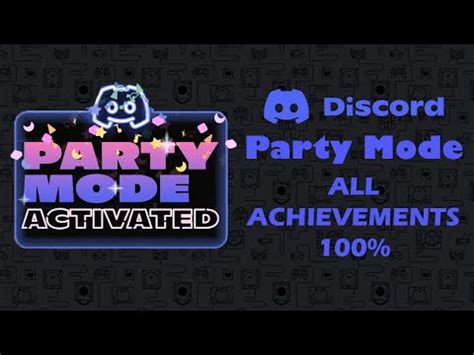 Discord Party Mode All Achievements Youtube