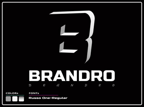 Brandro Corporate Branding Logo । B Logo । Brand Logo By Foysal