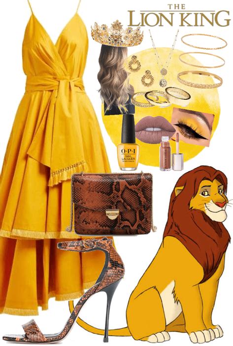 Lion King: Simba Outfit | ShopLook | Lion king dress, King outfit, Lion ...