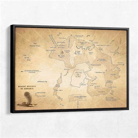 Arrakis Map Traveling - Etsy