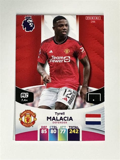 Tyrell Malacia Manchester United Base Panini Premier League