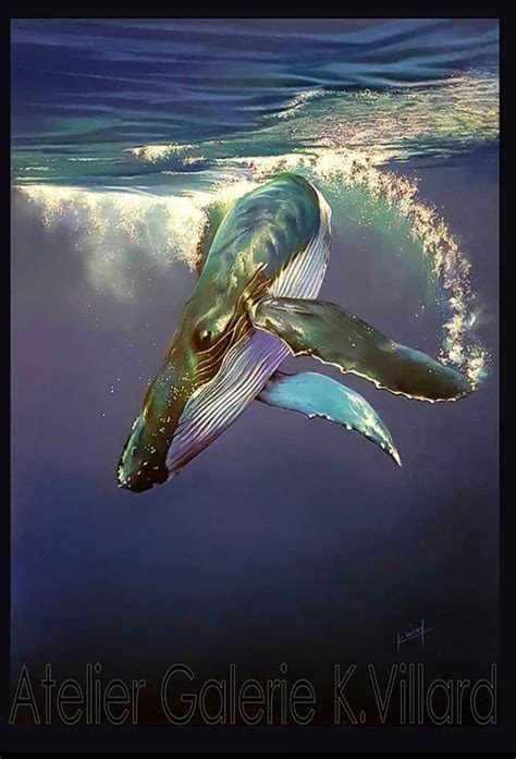 Happy Humpback Whale Painting Whale Art Oil Painting Artofit