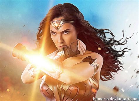 Gal Gadot Wonder Woman Full Detail By Bamarts On Deviantart